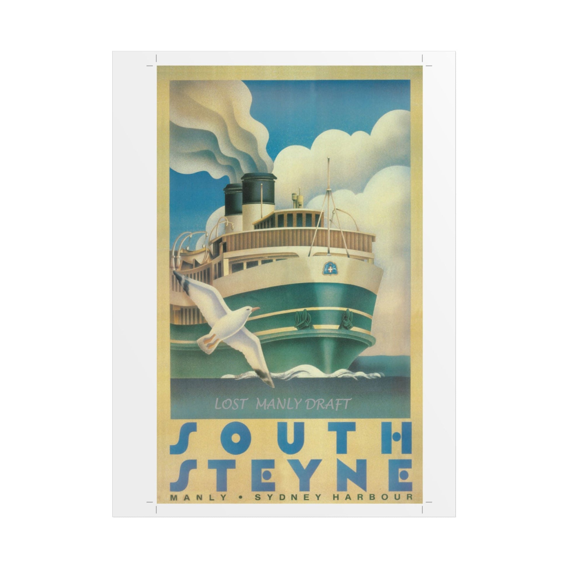 Lost Manly Customised Posters - Nautical Wall Art Print - Order Here, Special Requests Taken Here - Domestic and International Orders 