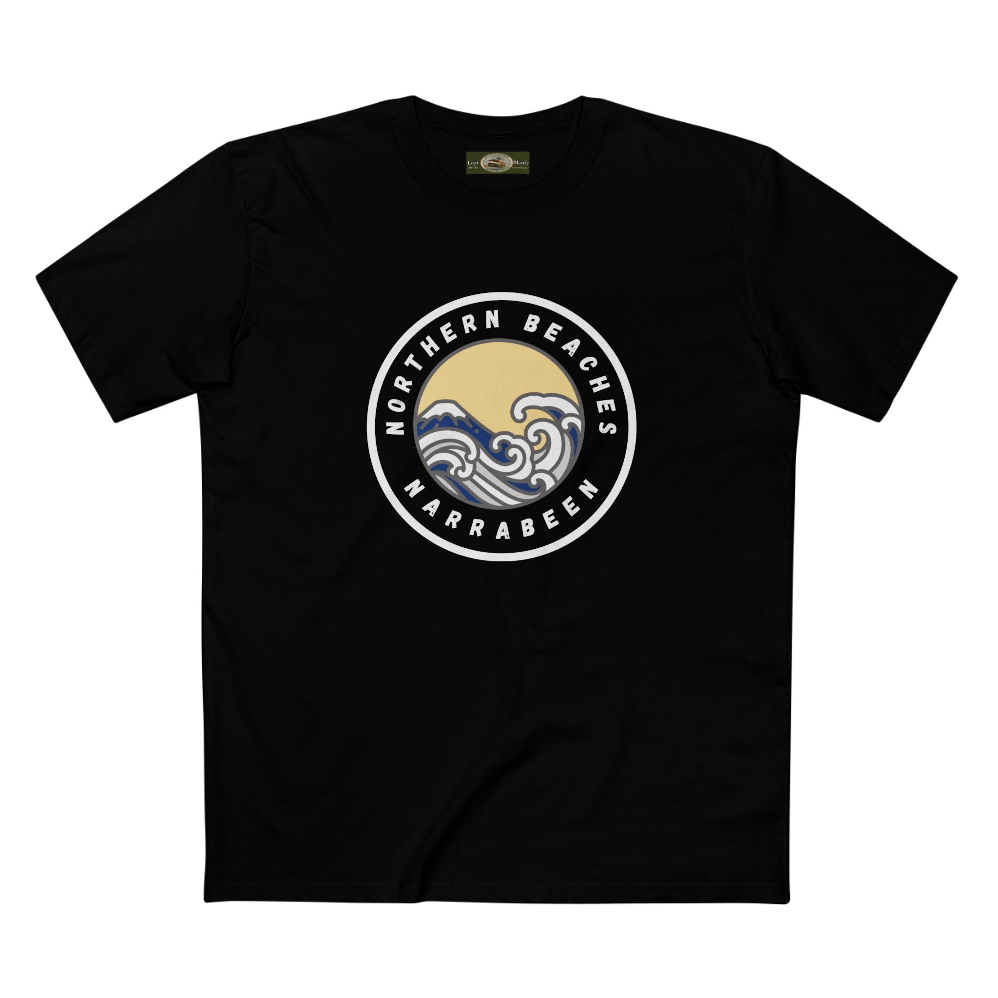 Narrabeen Northern Beaches Sydney Australia Printed Logo T-Shirt Printify
