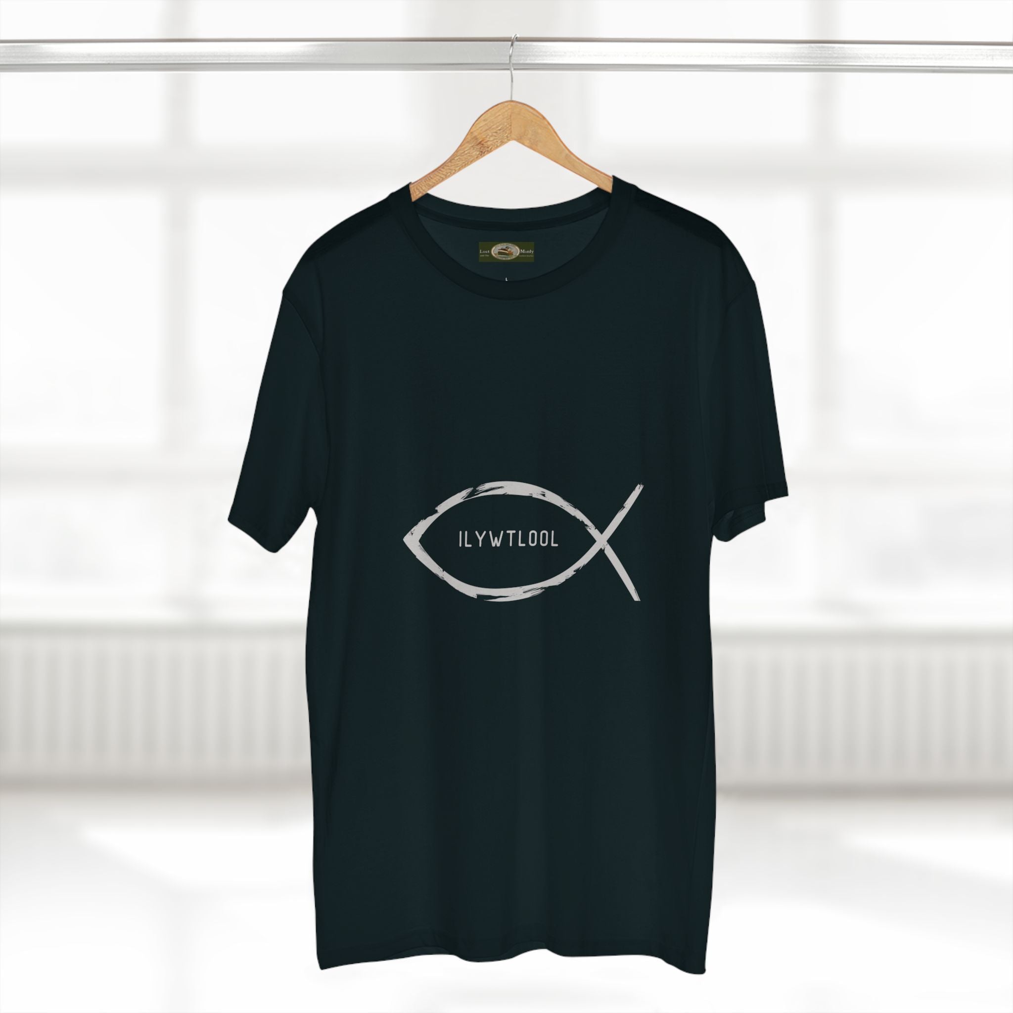 Christian Fish acronym (ILYWTLOOL) custom logo Printify