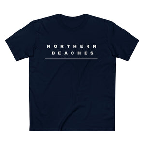 Northern Beaches front/back Logo Adult T-Shirt 