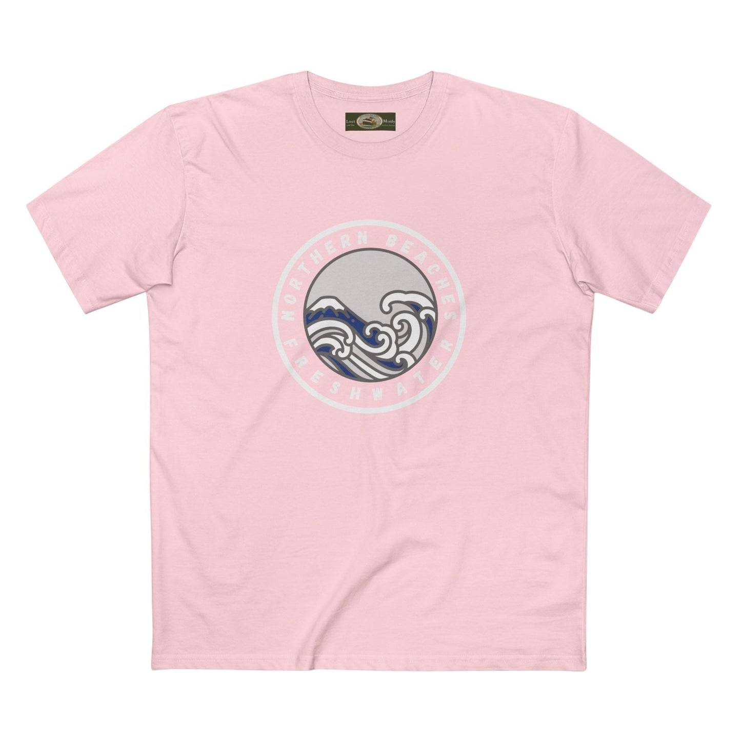 Northern Beaches 'Freshwater' Cotton Tee — Custom Logo Adult T-Shirt 
