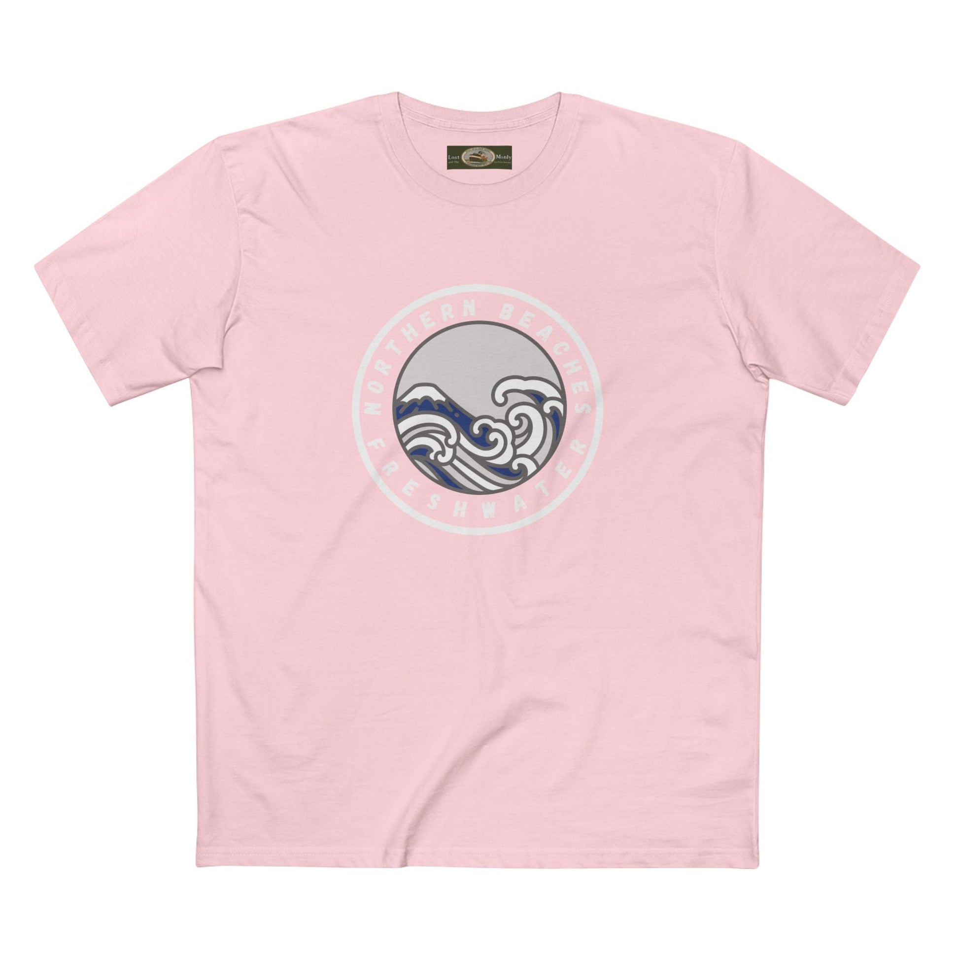 Northern Beaches 'Freshwater' Cotton Tee — Custom Logo Adult T-Shirt 