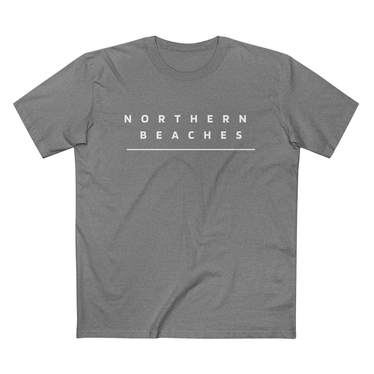 Northern Beaches custom Logo front/back Design Adult T-Shirt 