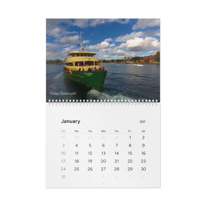 Riding the Manly Ferry 2027 Wall Calendar - Lost Manly Shop