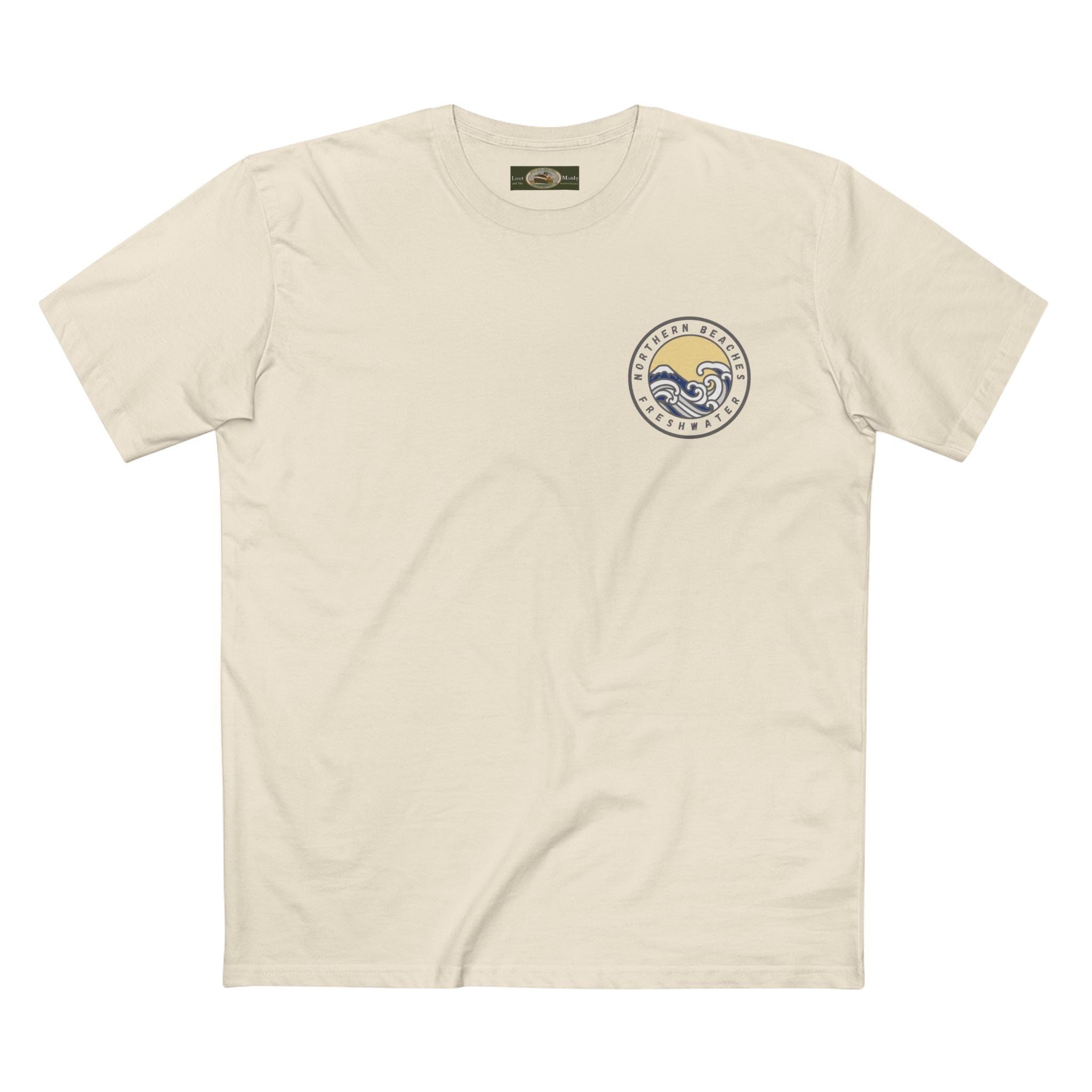 Freshwater Northern Beaches Sydney Australia Printed Logo T-Shirt Printify