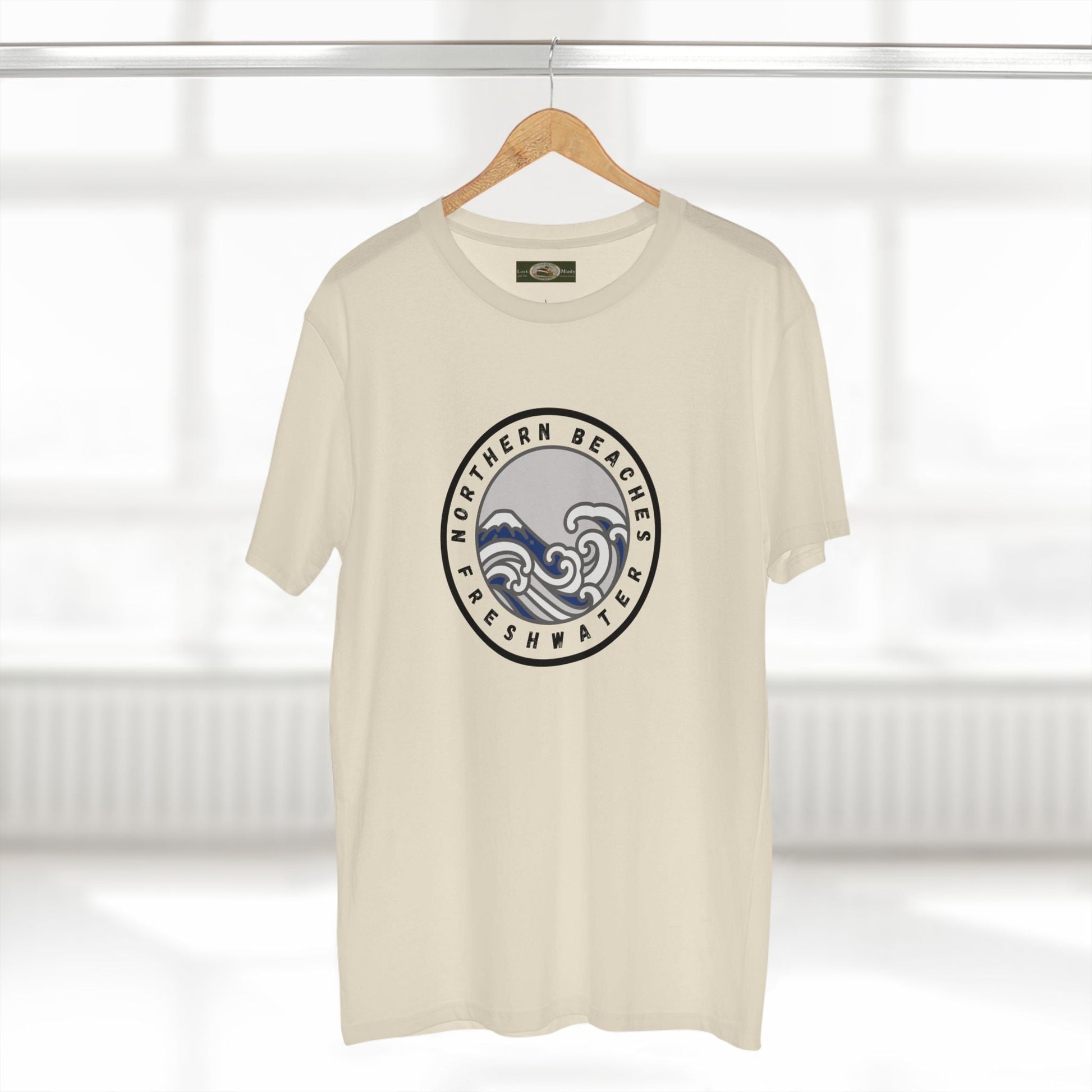 Northern Beaches 'Freshwater' Cotton Tee — Custom Logo Adult T-Shirt 