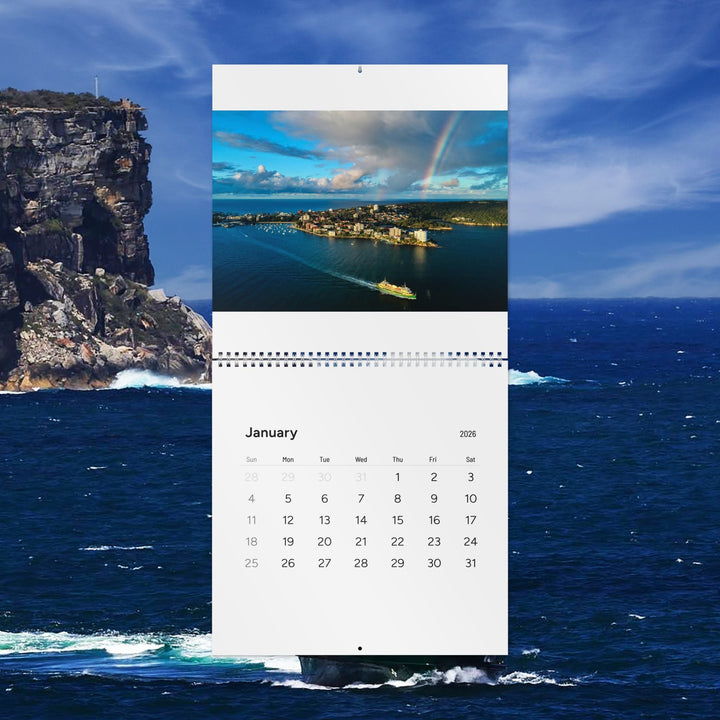 On the Manly Ferries Standard Wall Calendar 2026 Haig Gilchrist Photography 