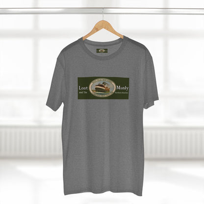 Lost Manly T-Shirt Original Lost Manly Trademark Custom Logo Limited Edition - Lost Manly Shop