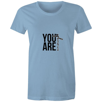 Maple Tee You are Enough Logo 