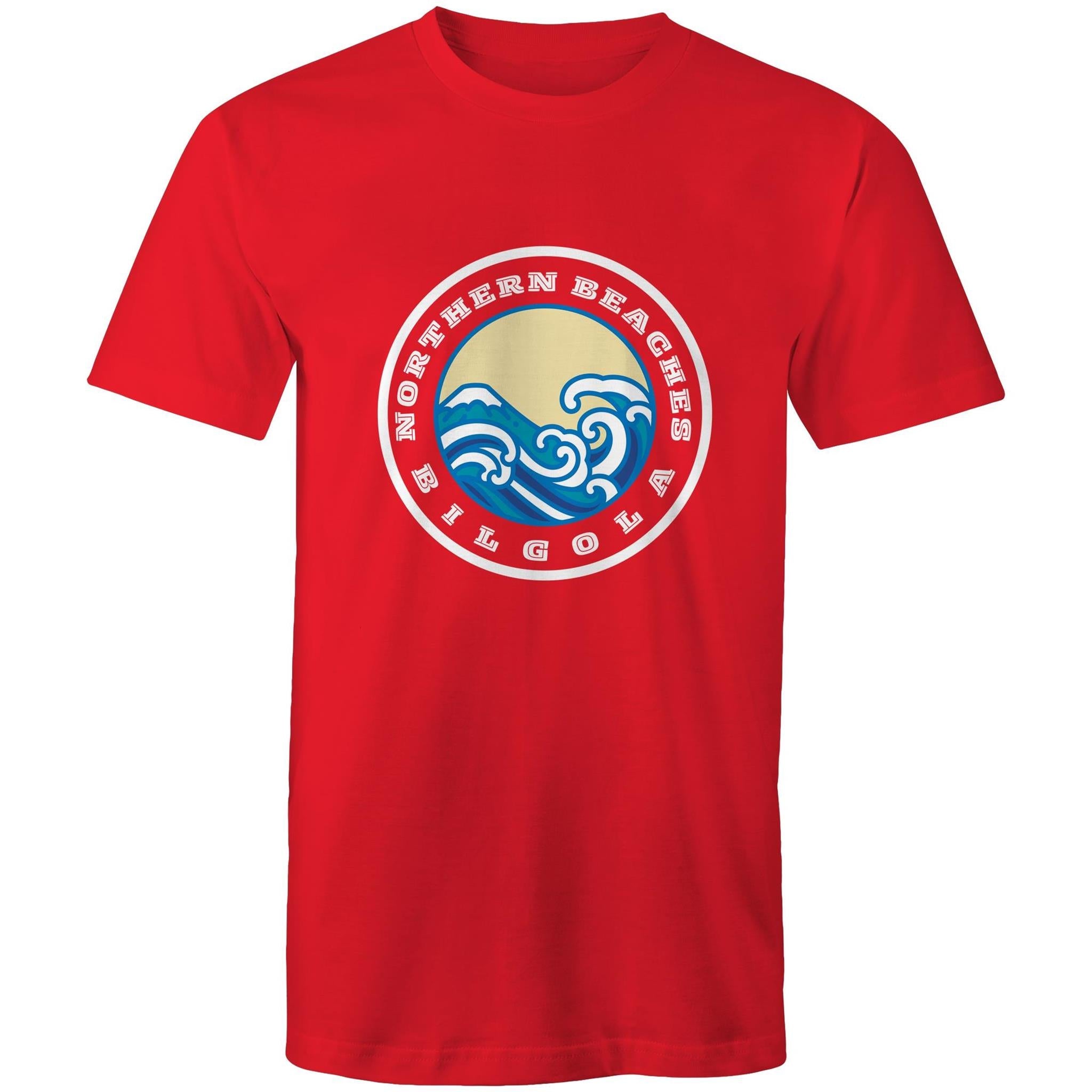 Northern Beaches Bilgola custom logo printed on AS Colour Staple - Mens T-Shirt 
