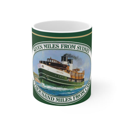 Lost Manly Nostalgia Mugs Seven Miles from Sydney A Thousand Miles from Care - Lost Manly Shop