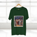 Vintage Manly Mardi Gras Staple Tee Printify