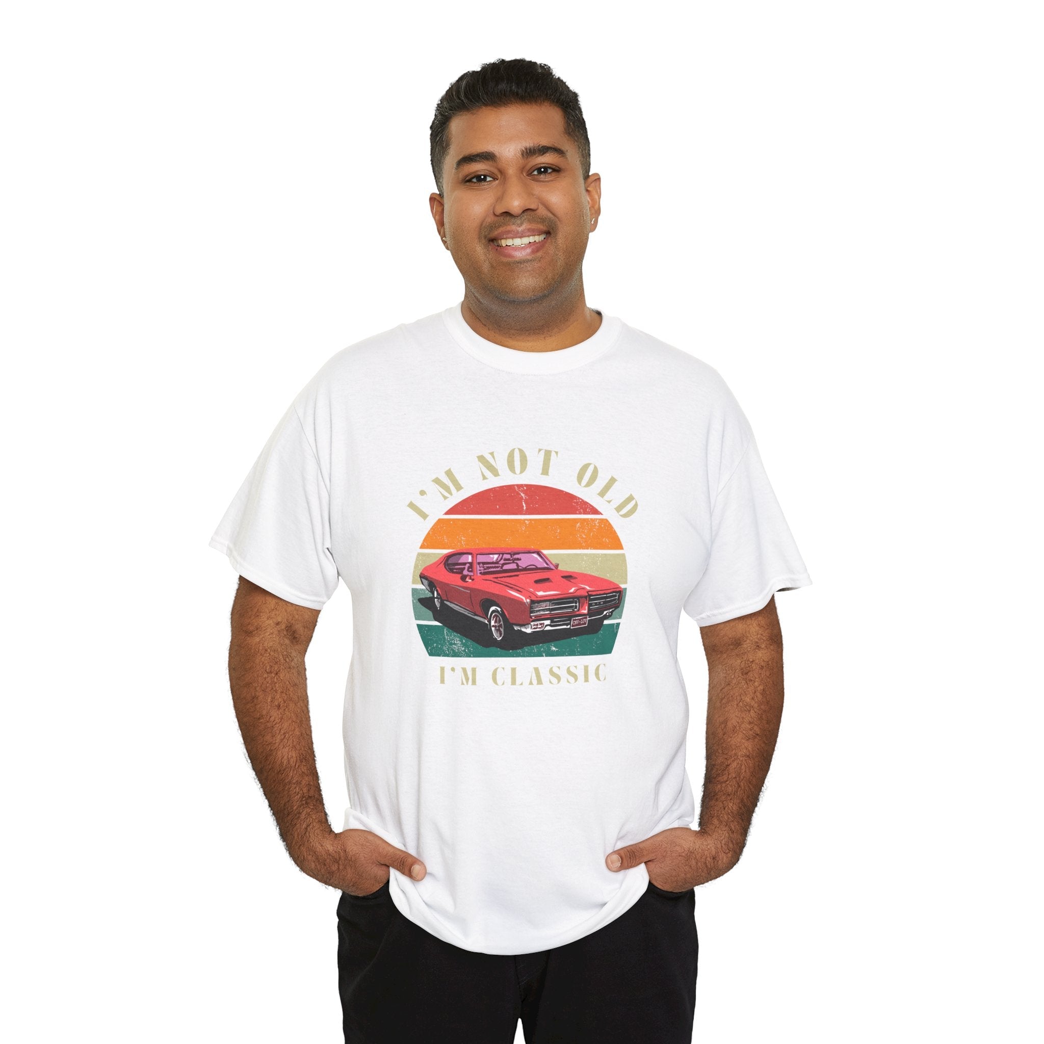 Vintage Car Lover Tee - I'm Not Old I'm Classic T-Shirt 