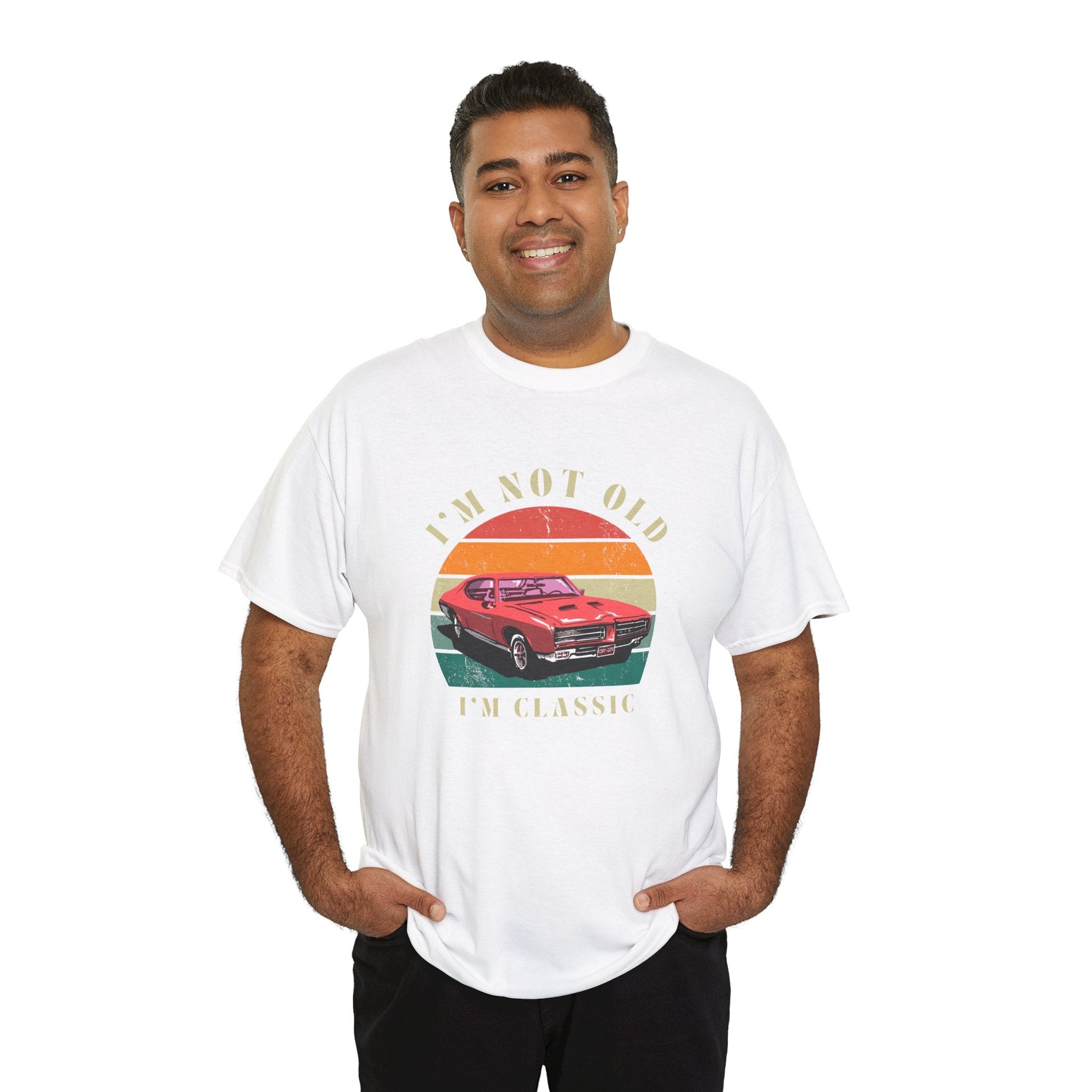 Vintage Car Lover Tee - I'm Not Old I'm Classic T-Shirt 