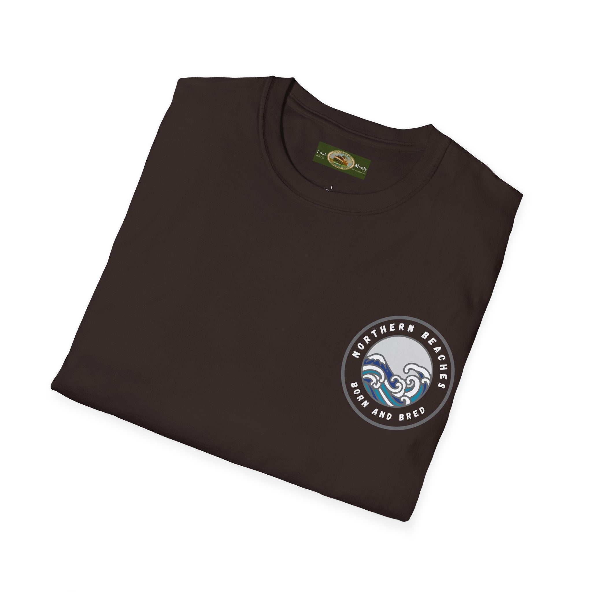 Northern Beaches Born and Bred Unisex T-Shirt Printify