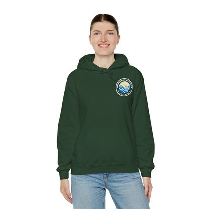 Lost Manly custom Northern Beaches Dee Why front and back logo edition Hoodie - Lost Manly Shop