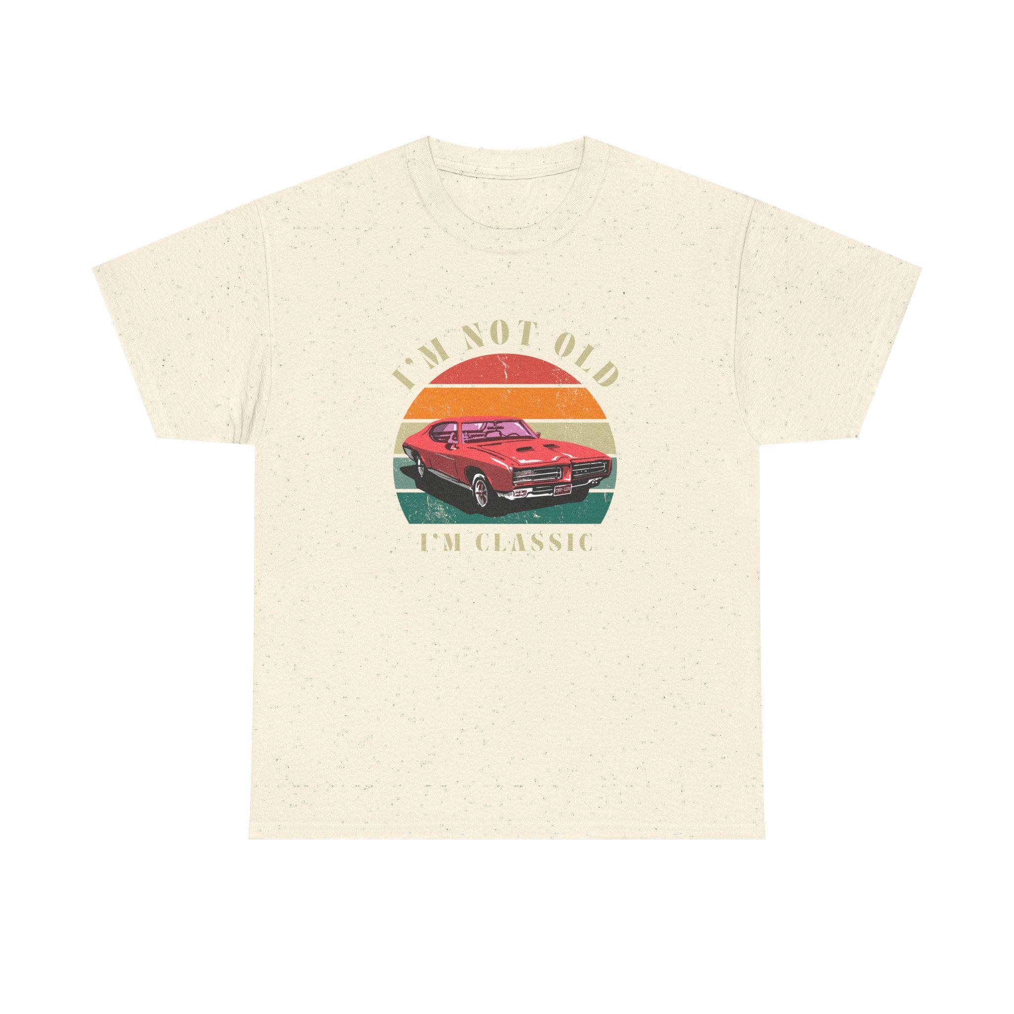 Vintage Car Lover Tee - I'm Not Old I'm Classic T-Shirt 