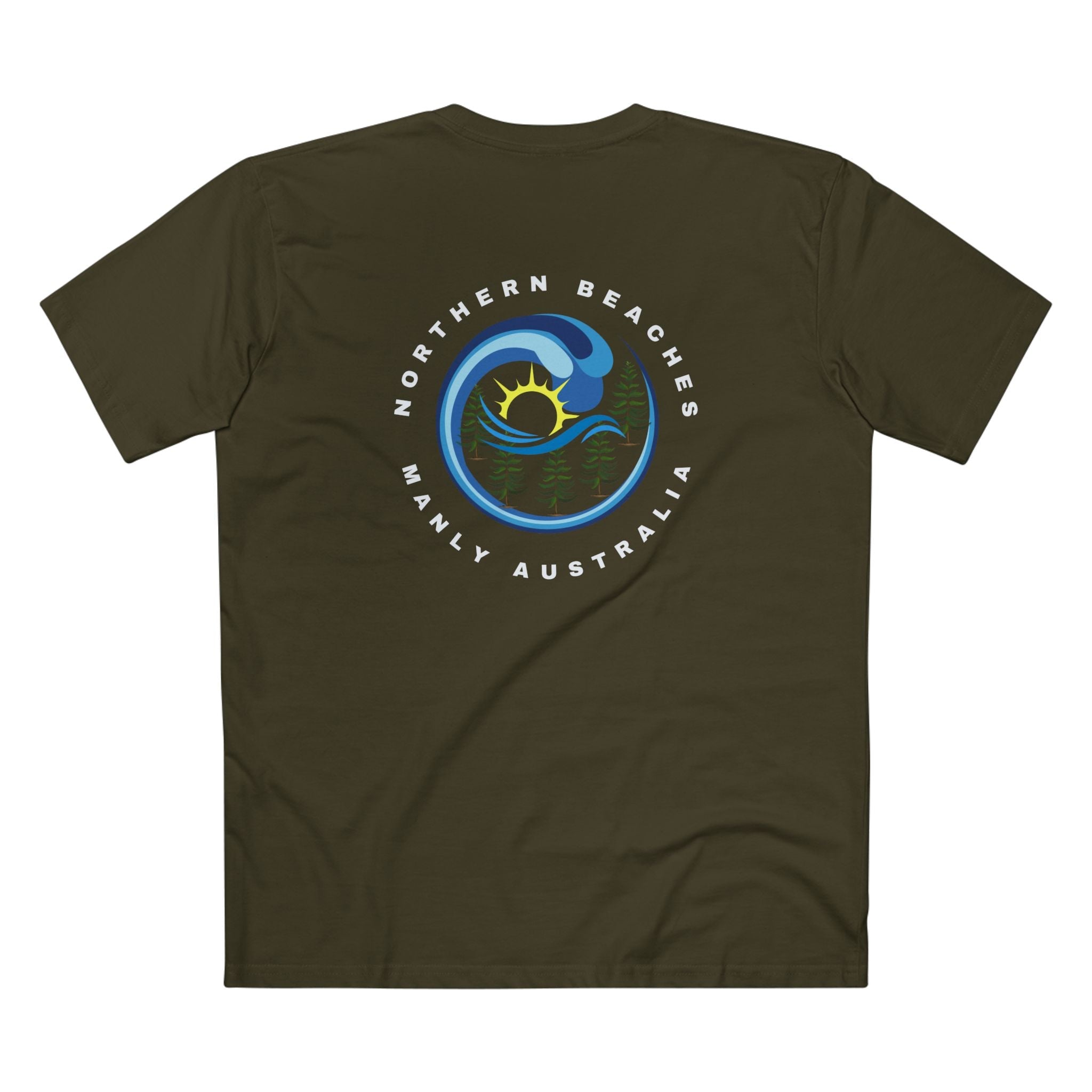 Northern Beaches Sydney Australia custom logo T-Shirt Printify