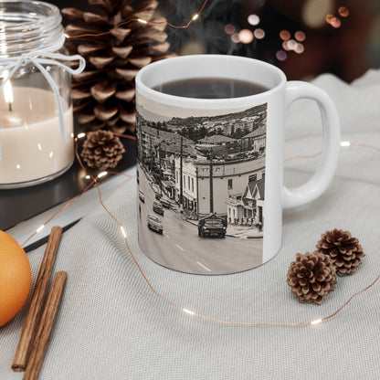 Sindens Tyre Man Manly Mug – Mugs of Nostalgia | Vintage Manly Ceramic Mug