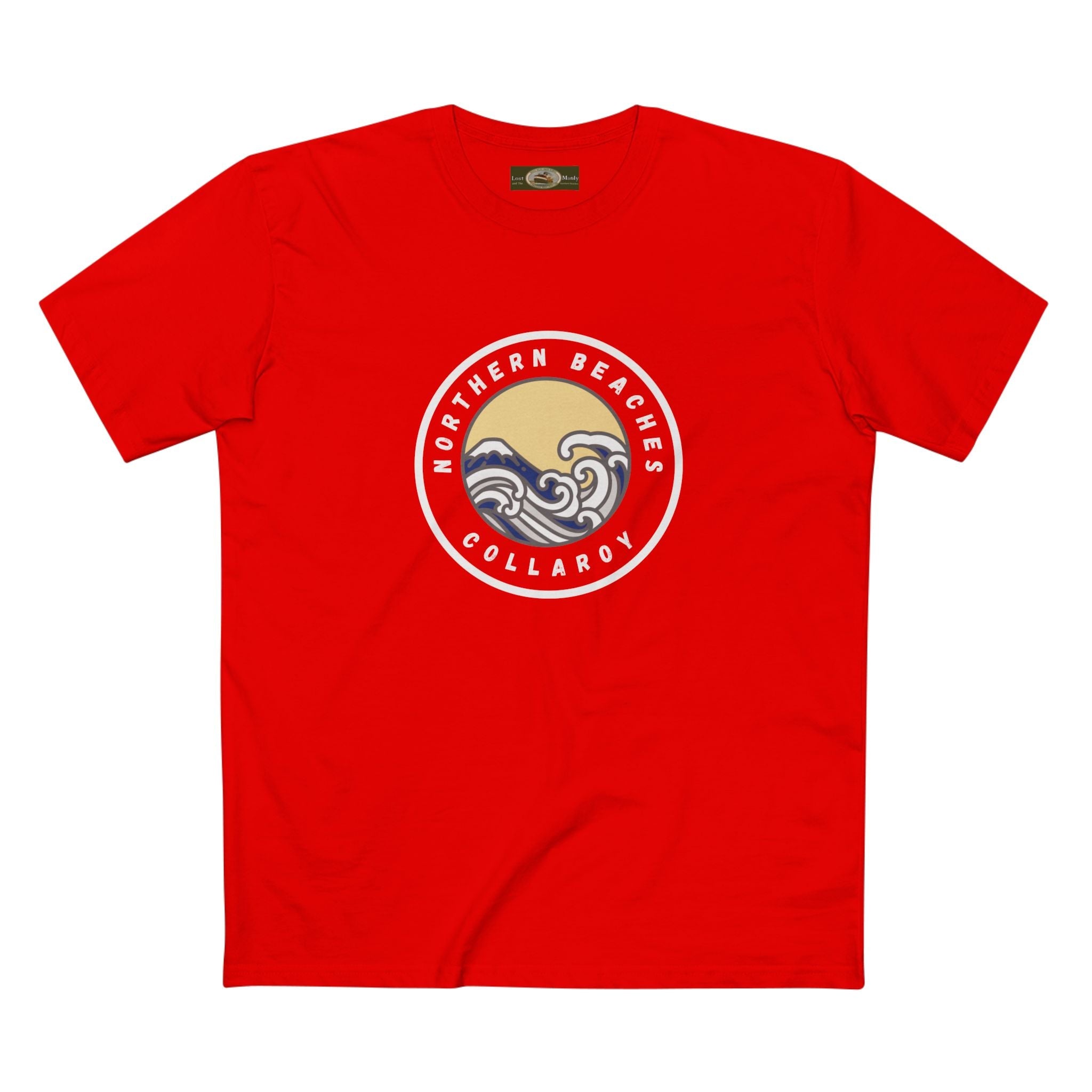 Collaroy Northern Beaches Sydney Australia Printed Logo T-Shirt Printify