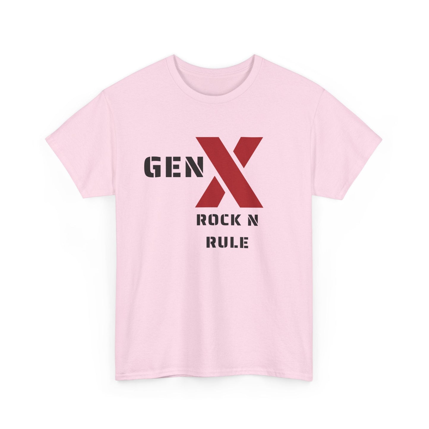 Gen X Rock N Rule Unisex Tee - Vintage Style Music T-Shirt, Casual Wear, Gift for Gen X, Music Lovers, Nostalgia Apparel 