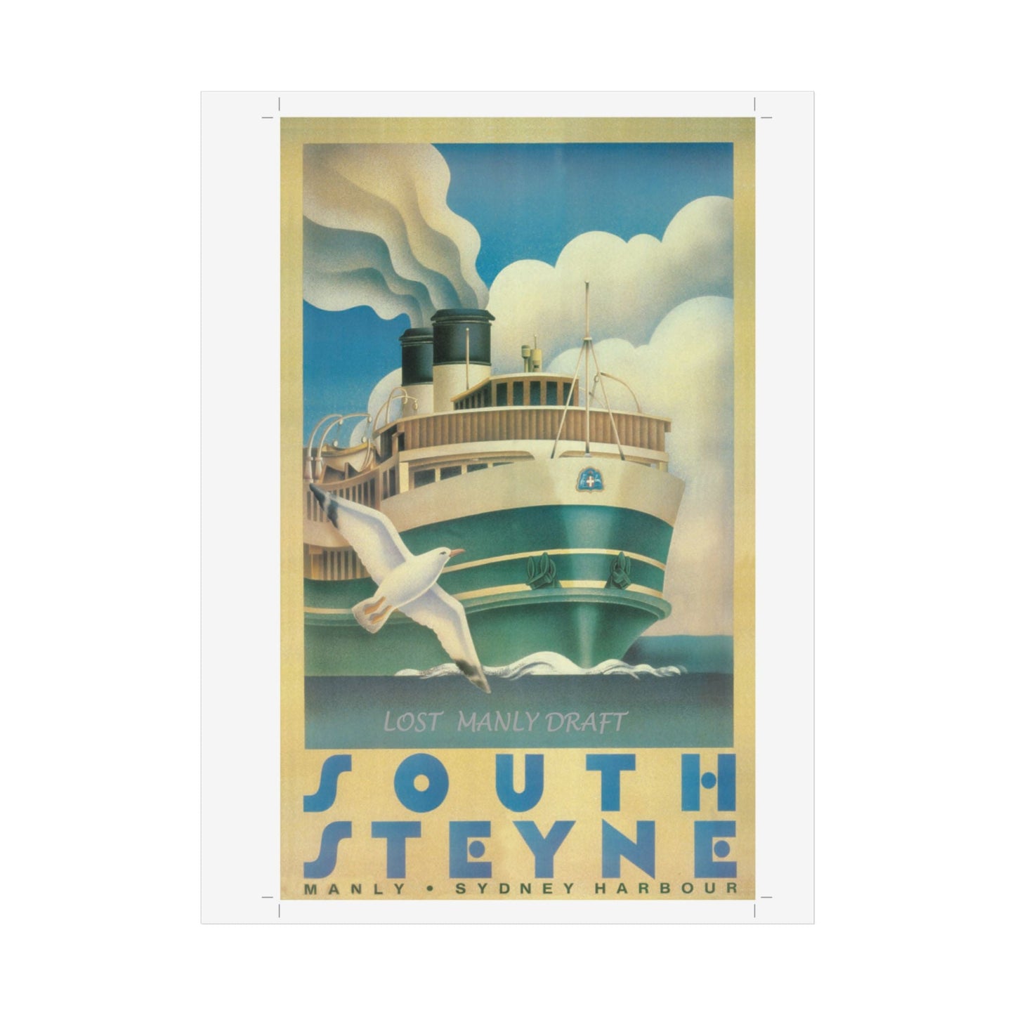 Lost Manly Customised Posters - Nautical Wall Art Print - Order Here, Special Requests Taken Here - Domestic and International Orders 