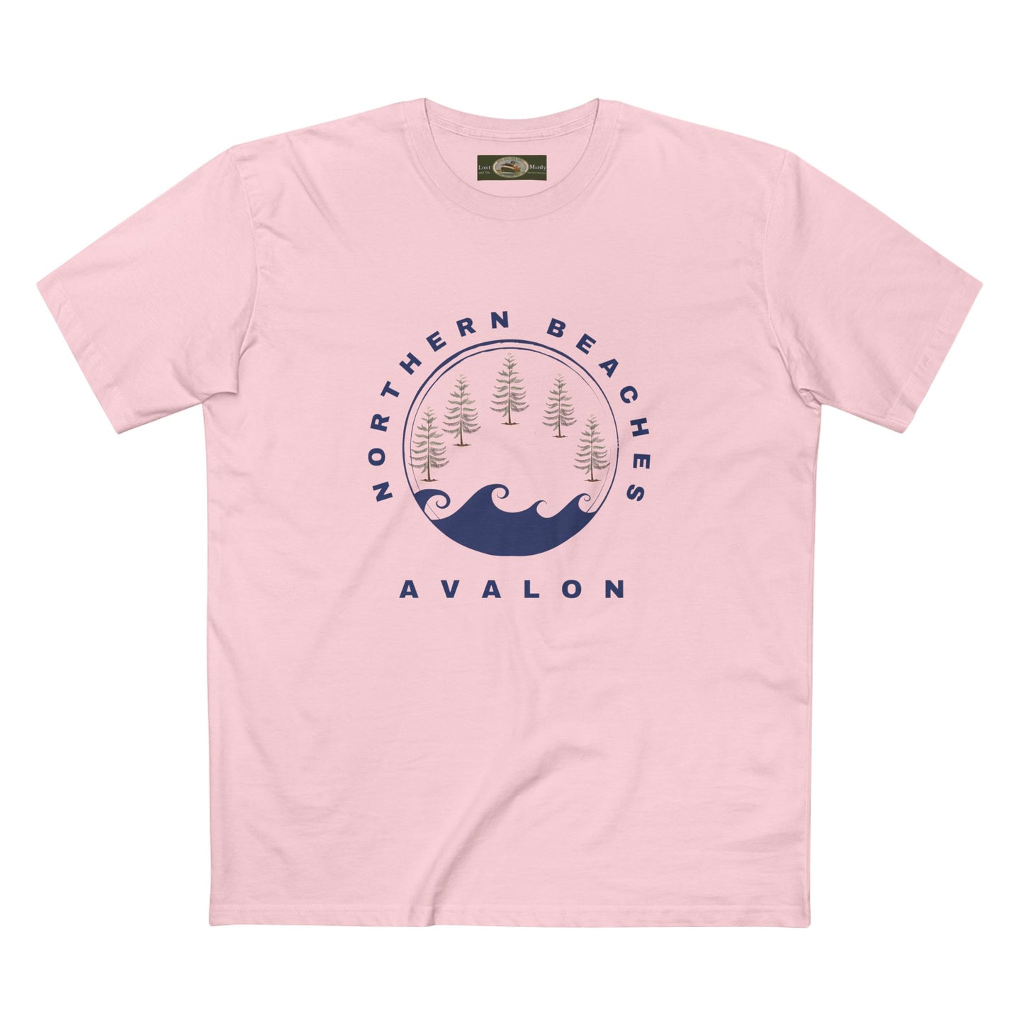 Lost Manly original Avalon Custom Logo edition T-Shirt - Lost Manly Shop