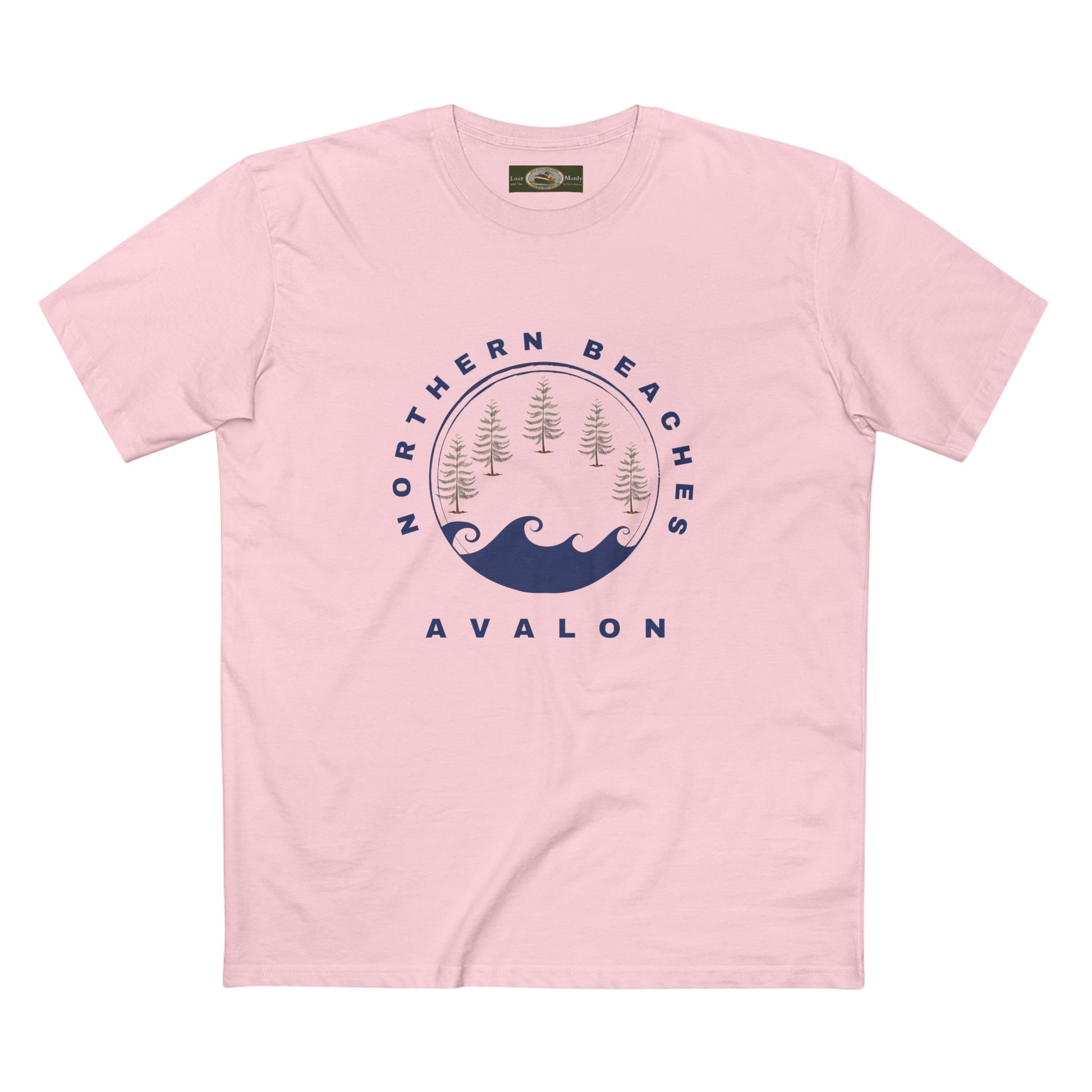 Lost Manly original Avalon Custom Logo edition T-Shirt - Lost Manly Shop