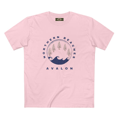 Lost Manly original Avalon Custom Logo edition T-Shirt - Lost Manly Shop