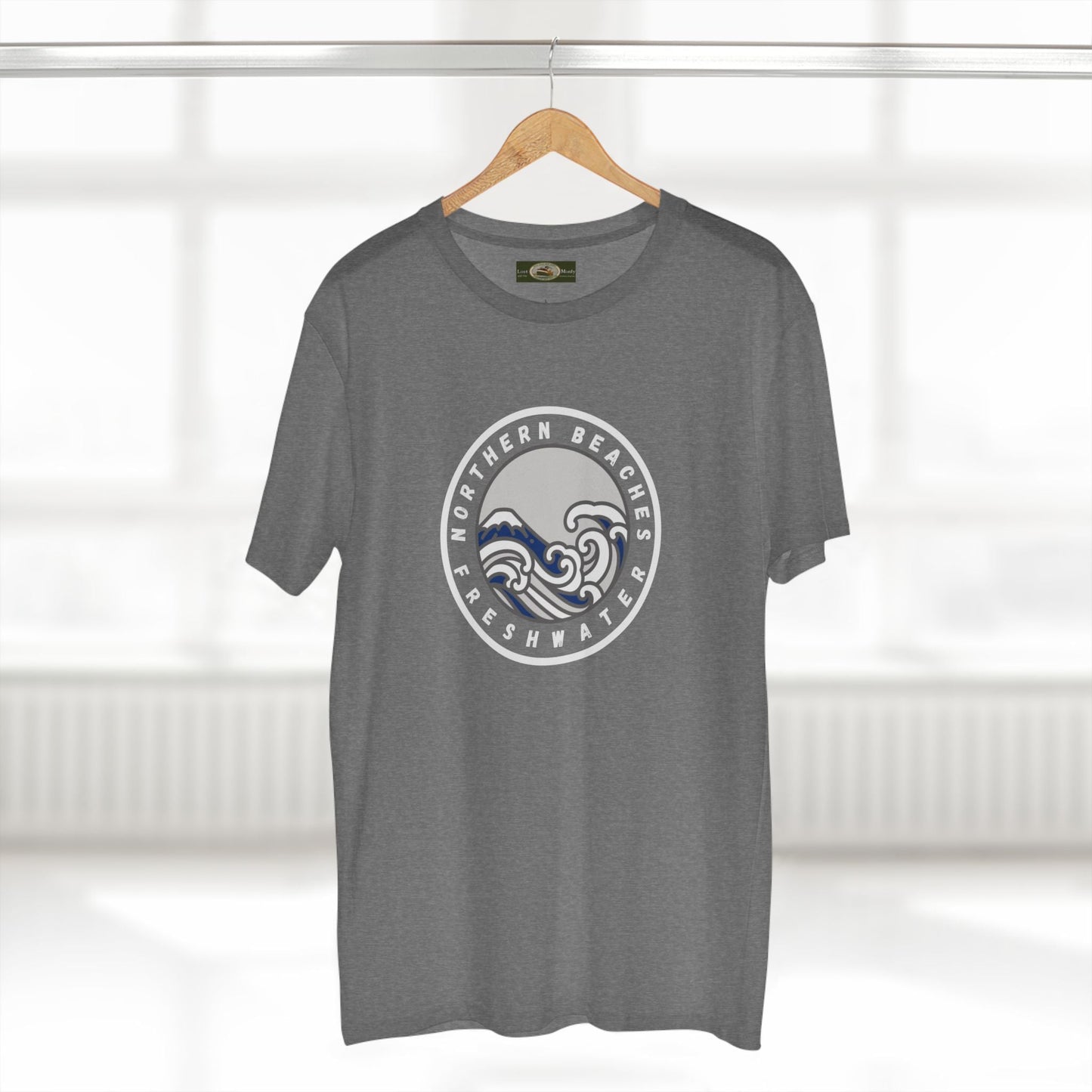 Northern Beaches 'Freshwater' Cotton Tee — Custom Logo Adult T-Shirt 