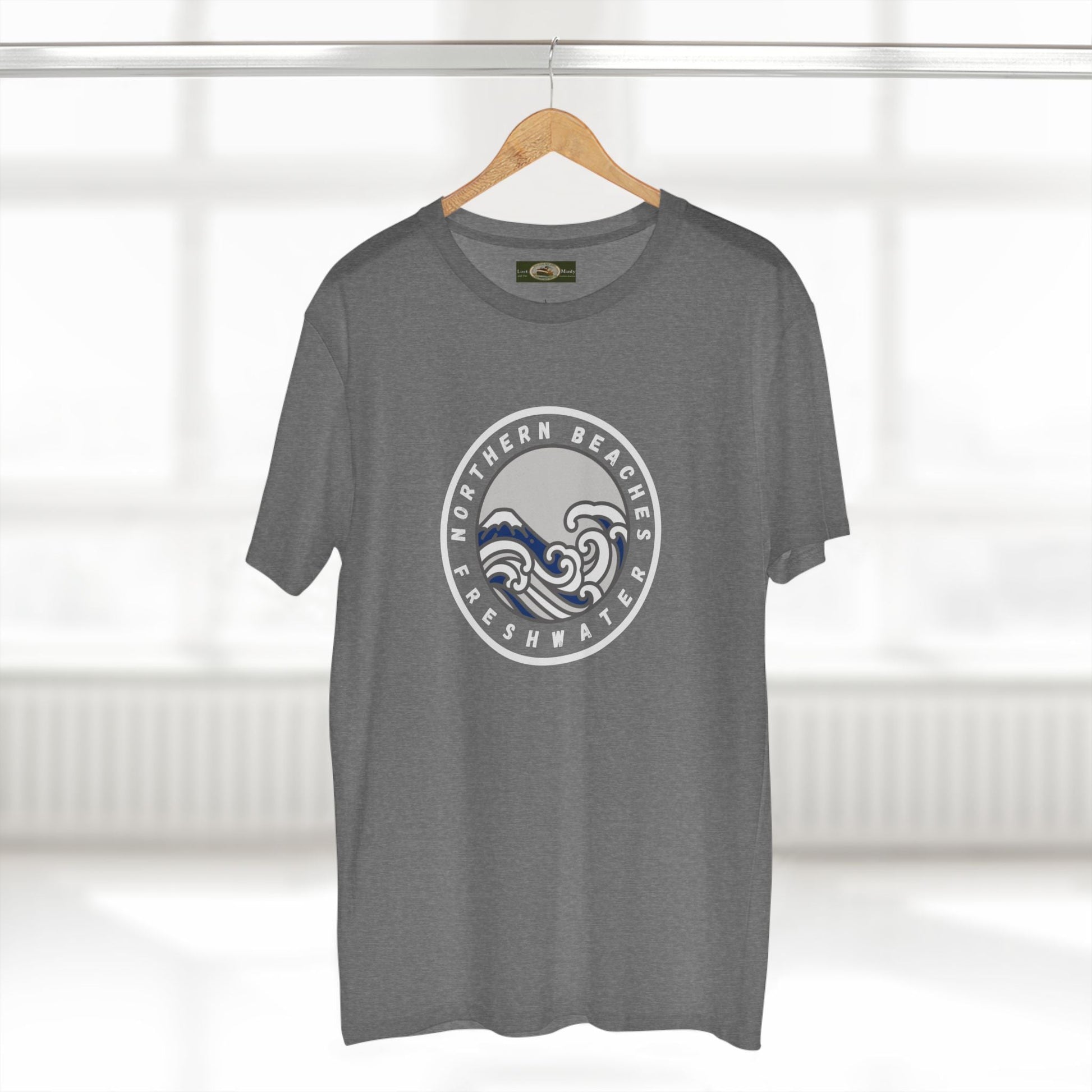 Northern Beaches 'Freshwater' Cotton Tee — Custom Logo Adult T-Shirt 