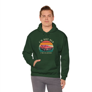 Vintage Classic Humour Logo Hoodie 