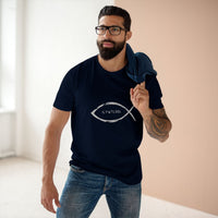 Christian Fish Acronym Adult Tee Printify