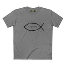 Christian Fish Acronym Adult Tee Printify