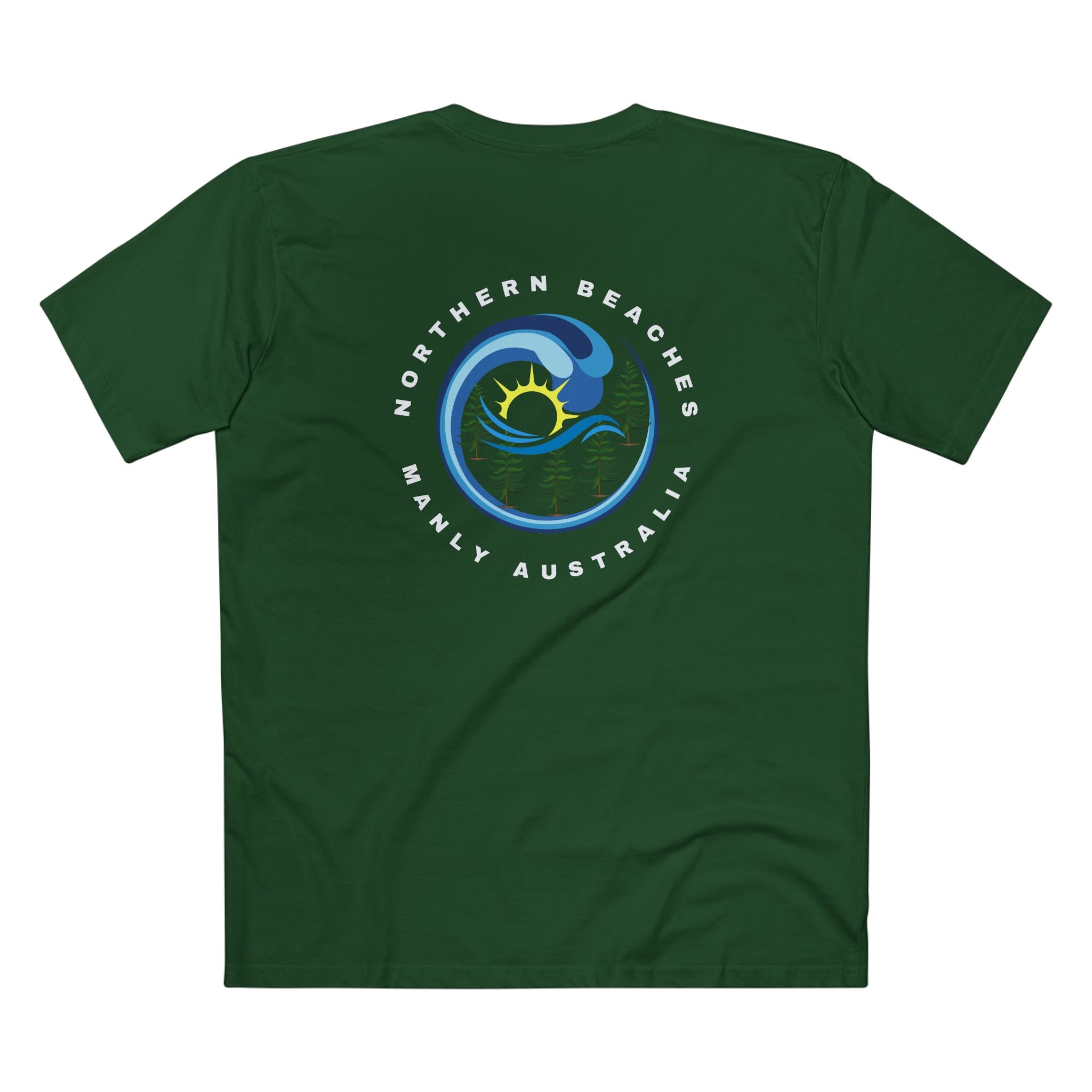 Northern Beaches Sydney Australia custom logo T-Shirt Printify
