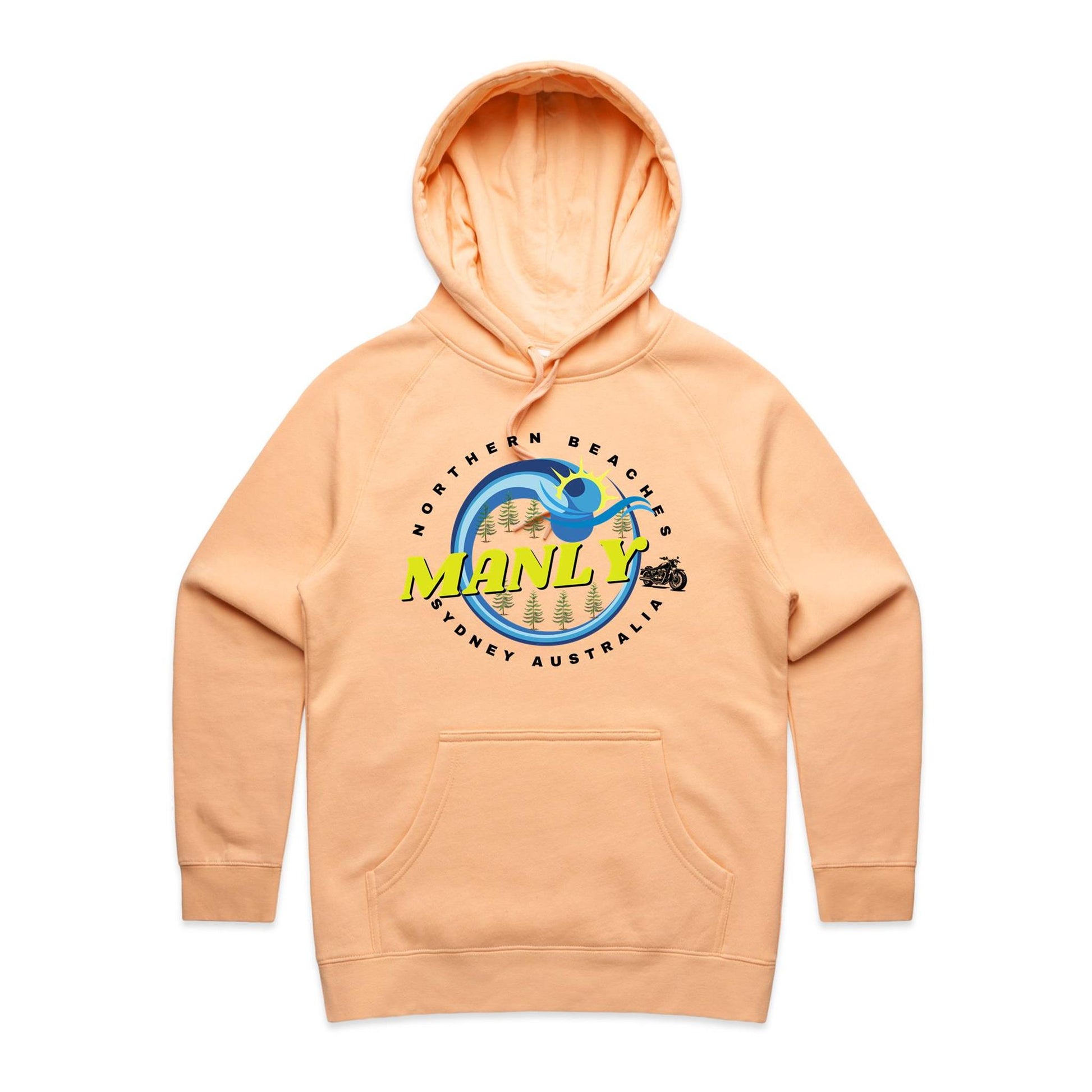 Lost Manly custom logo The Manly Barry AS Colour - Women's Supply Hood - Lost Manly Shop