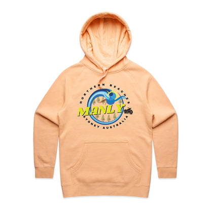 Lost Manly custom logo The Manly Barry AS Colour - Women's Supply Hood - Lost Manly Shop