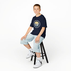 Ocean Wave Kids Cotton Tee – Northern Beaches custom logo design 