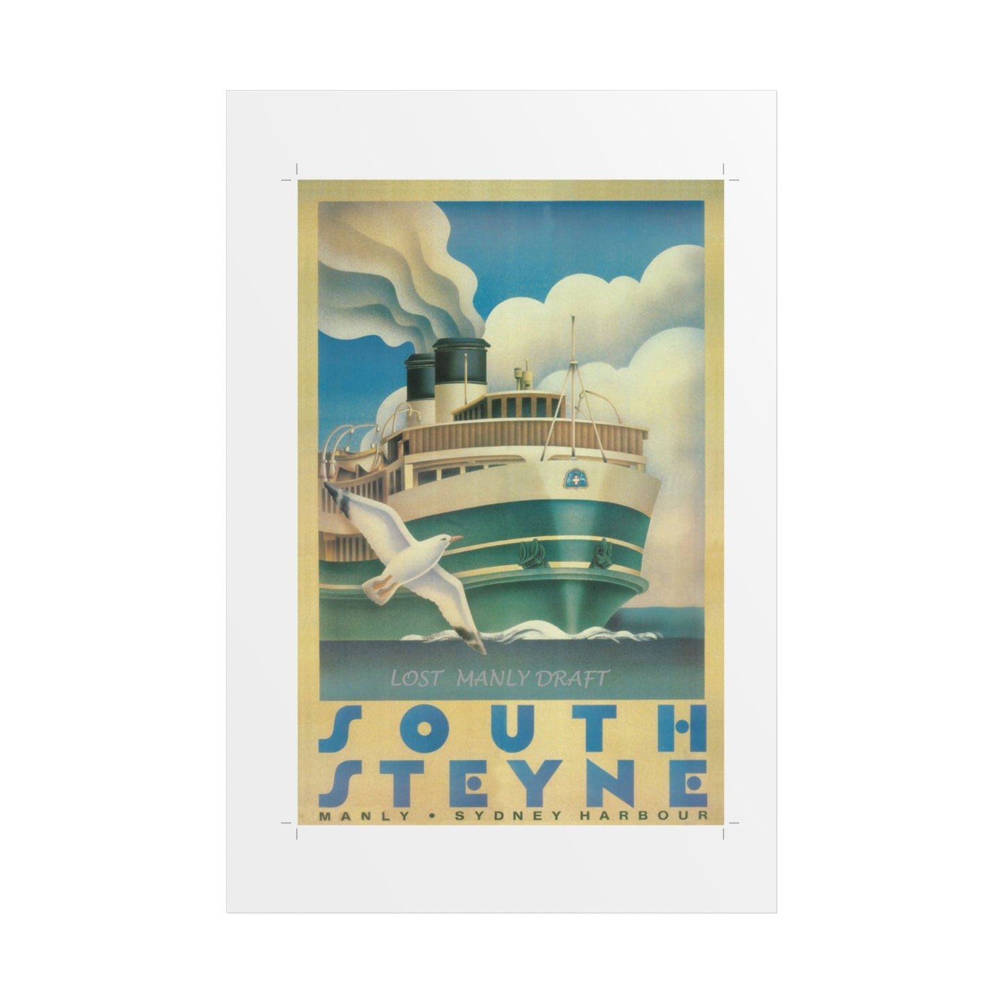 Lost Manly Customised Posters - Nautical Wall Art Print - Order Here, Special Requests Taken Here - Domestic and International Orders 