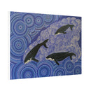 Whales at Long Reef Sydney Art Print Poster - Lost Manly Shop