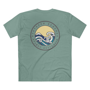 Northern Beaches front/back Logo Adult T-Shirt 