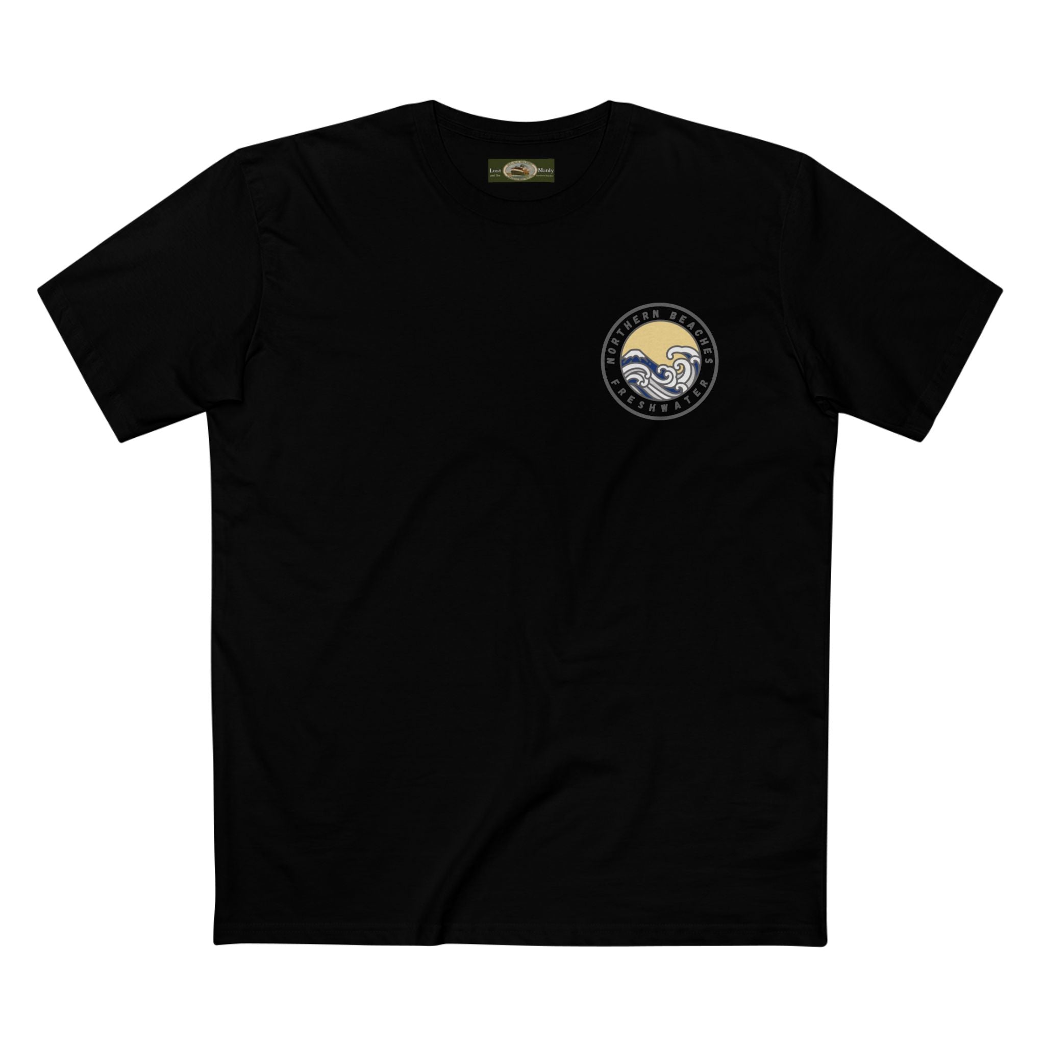 Freshwater Northern Beaches Sydney Australia Printed Logo T-Shirt Printify