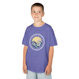 Ocean Wave Kids Cotton Tee – Northern Beaches logo 