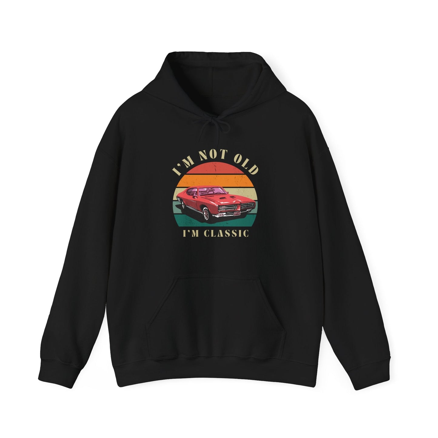 Vintage Classic Humour Logo Hoodie 
