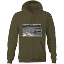 Northern Beaches Vintage Graphic Pocket Hoodie Sweatshirt 