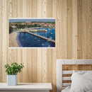 Manly Harbour Pool 1955 Vintage Poster Print Printify