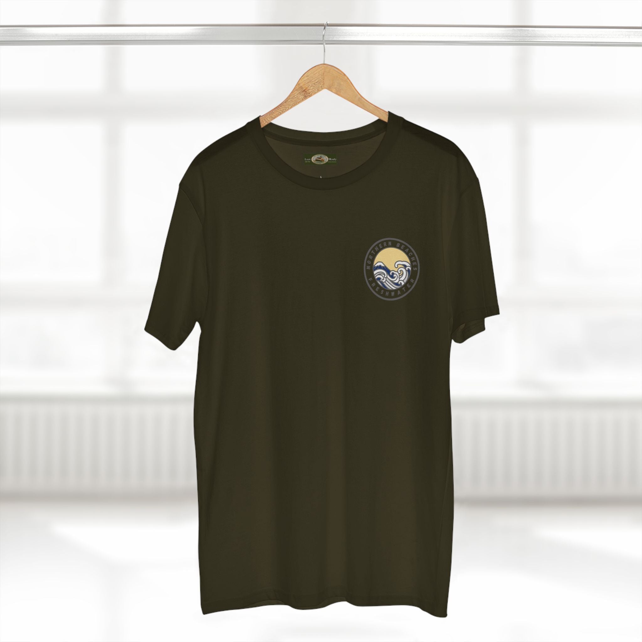 Freshwater Northern Beaches Sydney Australia Printed Logo T-Shirt Printify