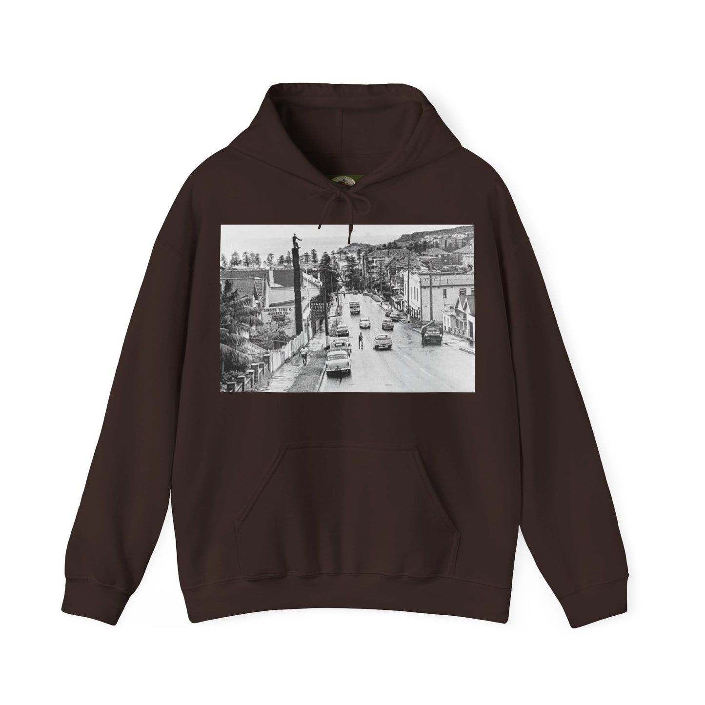 Lost Manly Custom Designed Vintage Print Hoodies - Front, Back or Both!