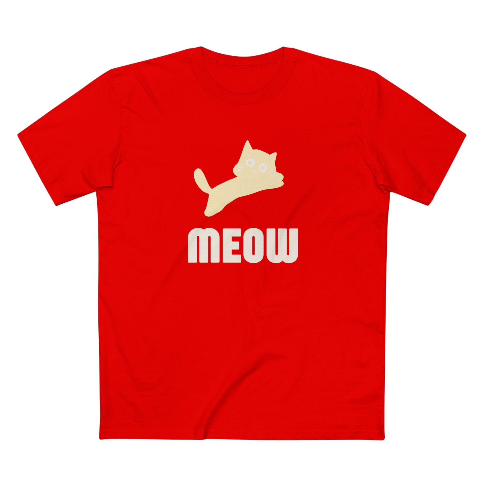 Meow Kitty Graphic Tee - Nostalgic Gen X T-Shirt, Vintage Style Tee, Gift for Generation X, Casual Wear, Retro Shirt 