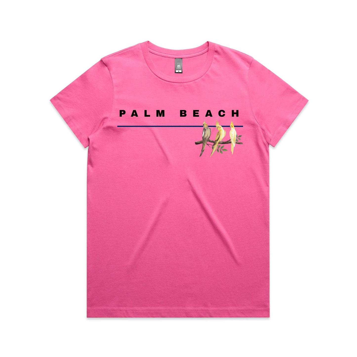 Lost Manly Custom Palm Beach Logo Edition AS Colour Women's Maple Tee - Lost Manly Shop